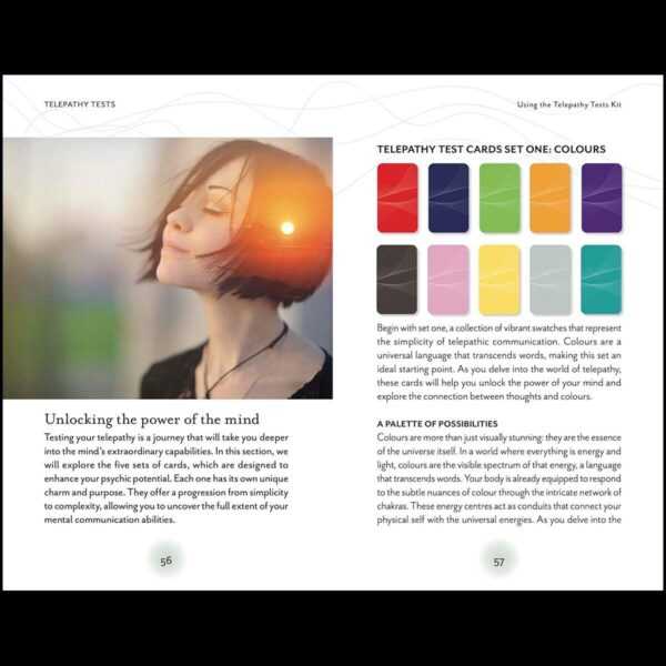Using color cards for developing intuition