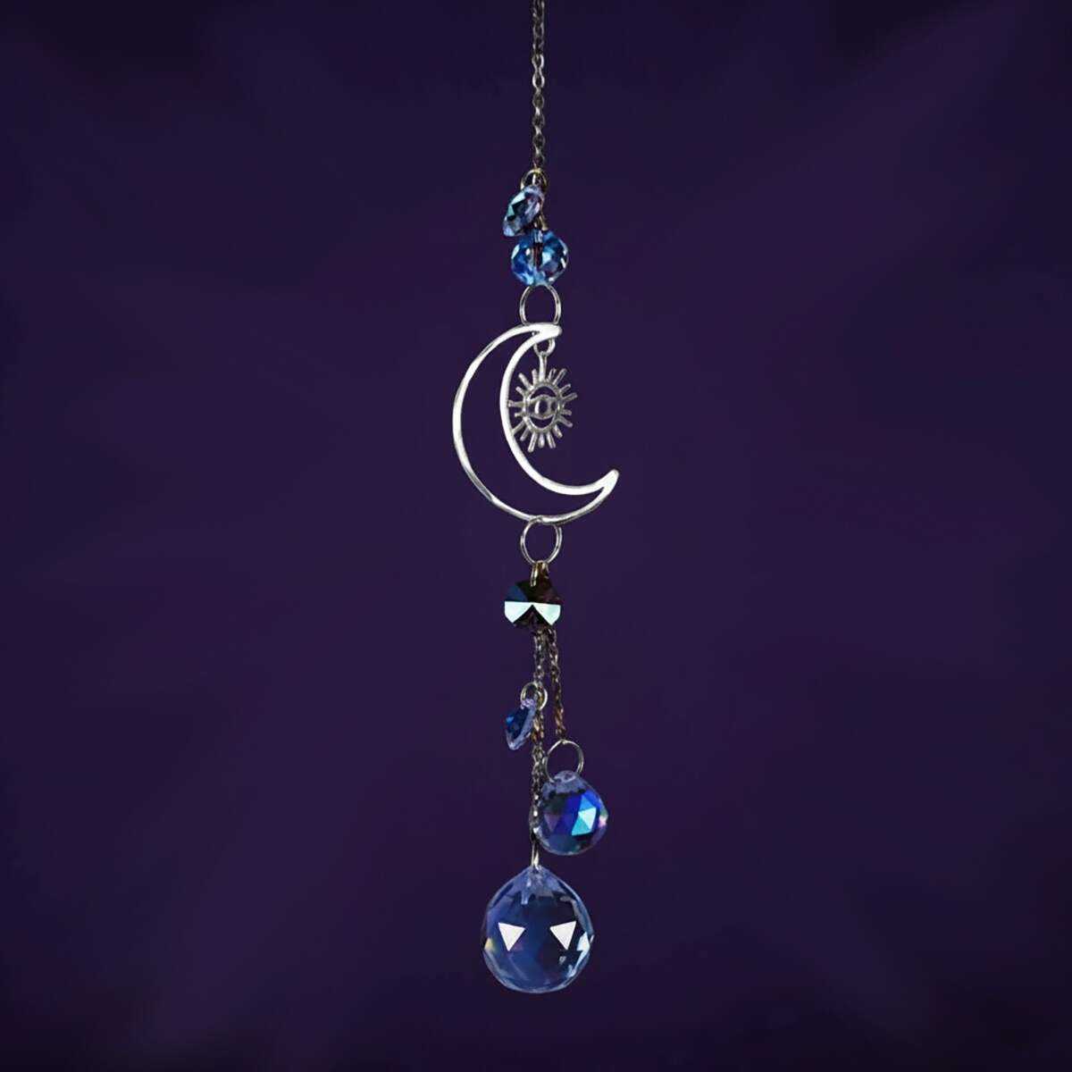 Crescent Moon Eye sun catcher 01