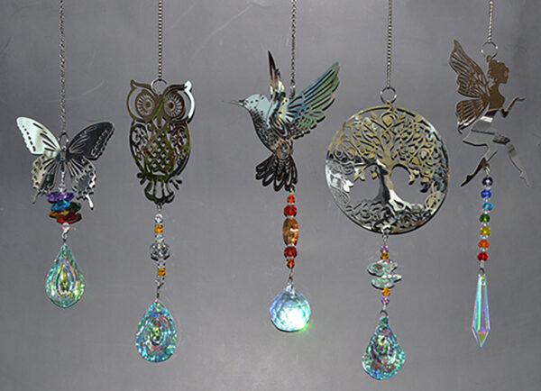 (set of 5) sun catcher