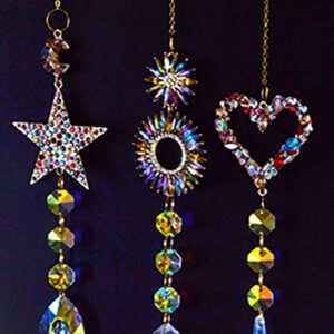 (set of 3) sun catcher