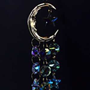 18" Crescent Moon sun catcher