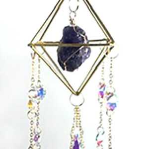 Amethyst Sun Catcher 18"
