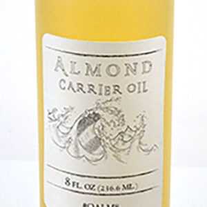 8oz Almond, Sweet carrier oil