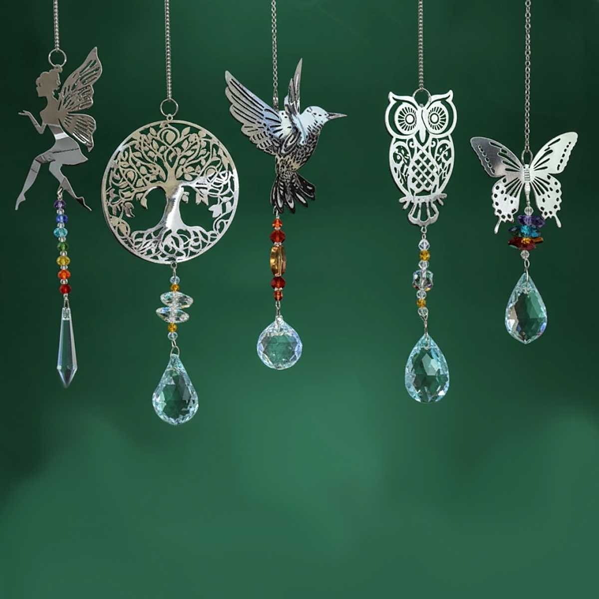 Set of Five Suncatchers 02