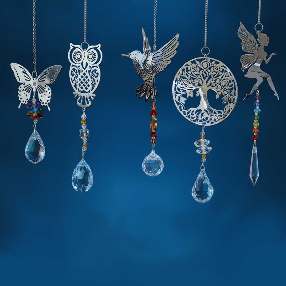 Set of Five Suncatchers 03