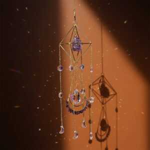 large amethyst suncatcher