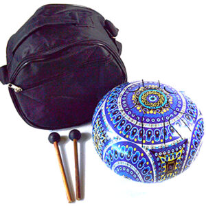 8" Happy Drum Fatima Hand/Evil Eye