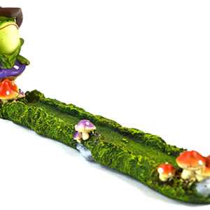 Frog Stick Incense Burner 10"