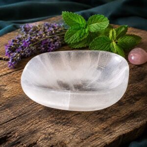 Selenite Altar Bowl 4-5 Inch