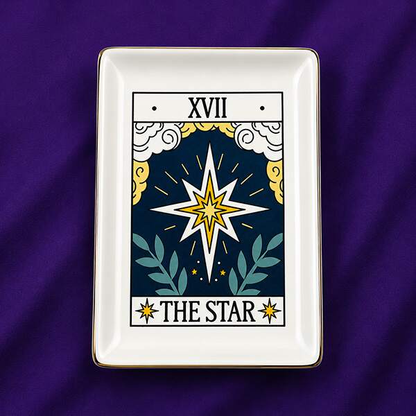 The Star Tarot Dish