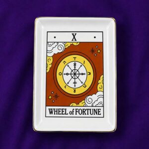 The Wheel of Fortune Tarot Dish