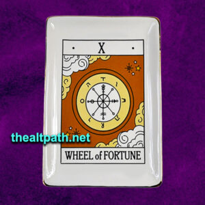Wheel of Fortune Tarot Dish