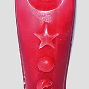 6" Red Mummy candle