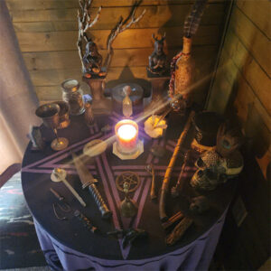 four elements on the altar