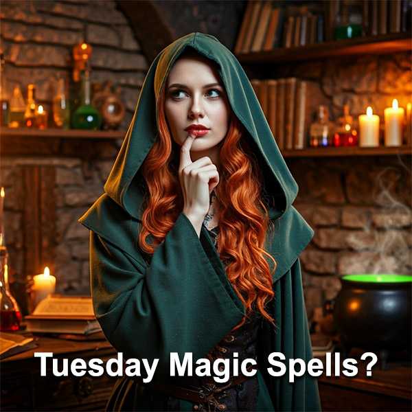 Tuesday Rituals Tuesday Magic Spells