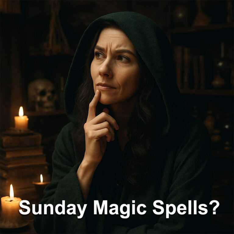 Sunday Magic Spells and Rituals