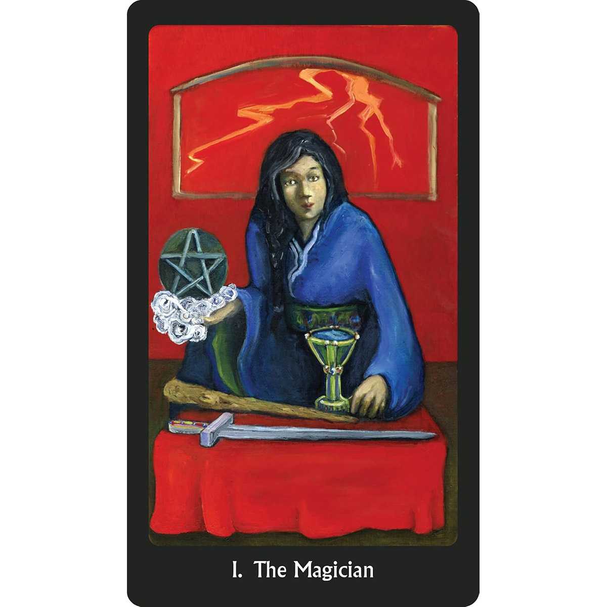 Visionary Woman tarot The Magician