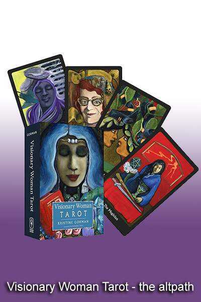 Visionary Woman tarot deck and book