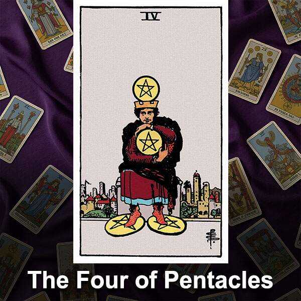 four of pentacles rider waite four of pentacles rider waite