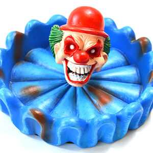 4 1/2" Bobblehead Clown ashtray