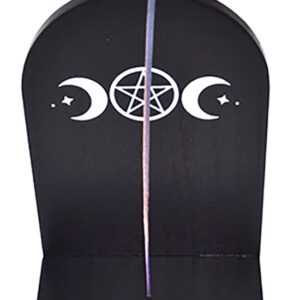 7 1/4" Triple Moon incense burner