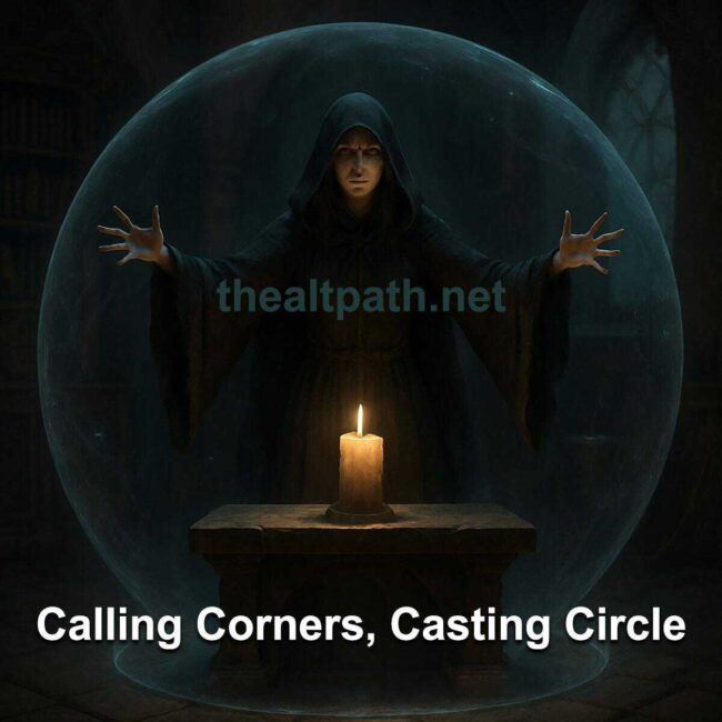calling corners, casting circle