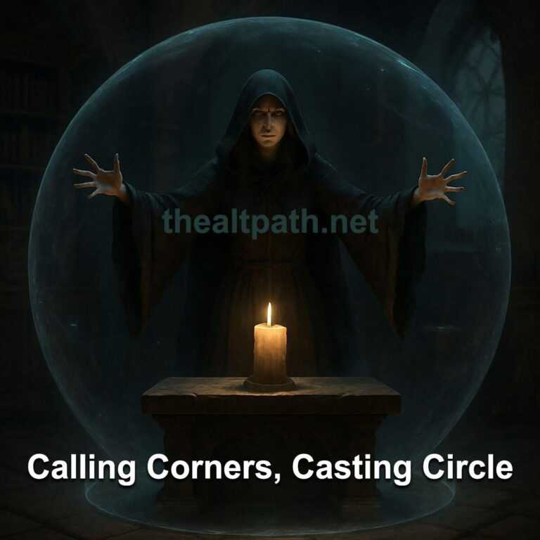 calling corners, casting circle