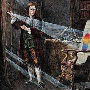 Isaac Newton Prism Experiment