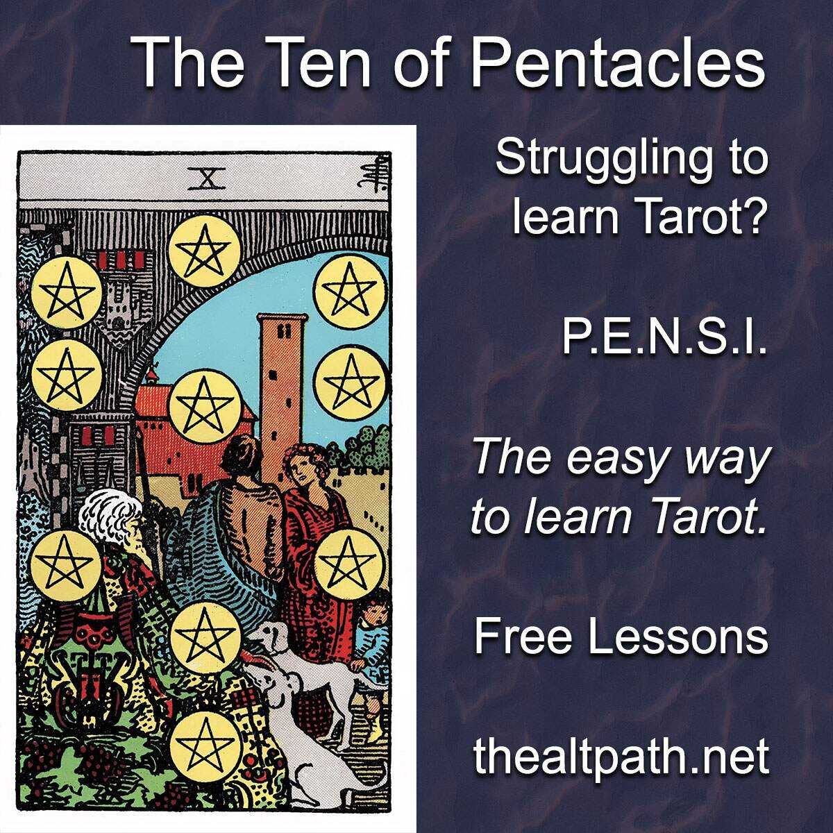 Ten of Pentacles Meaning
