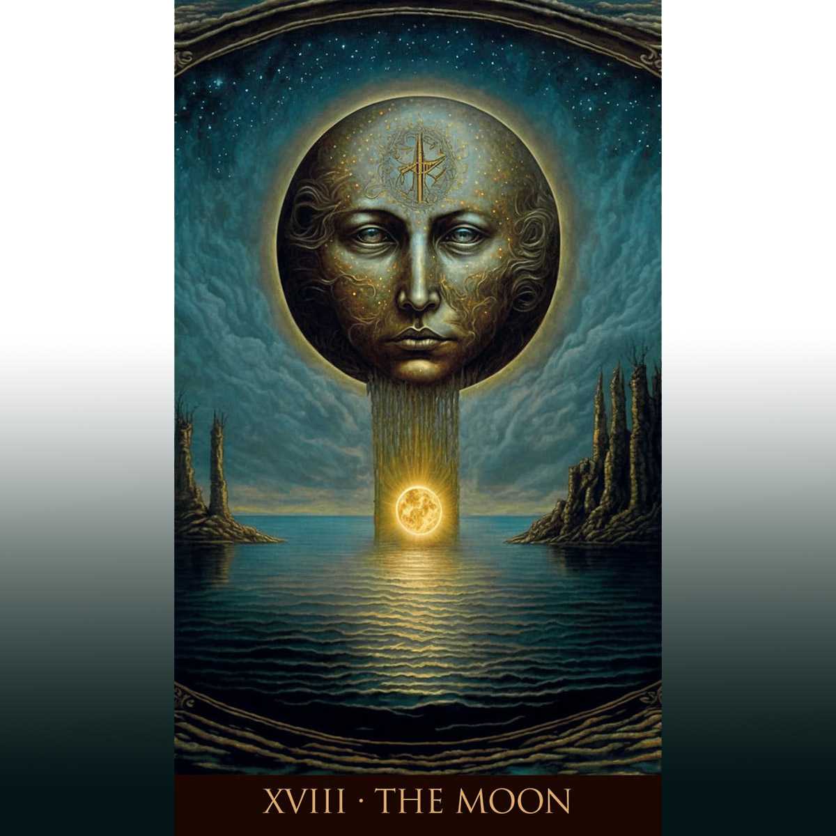 Whispers of Time Tarot The Moon