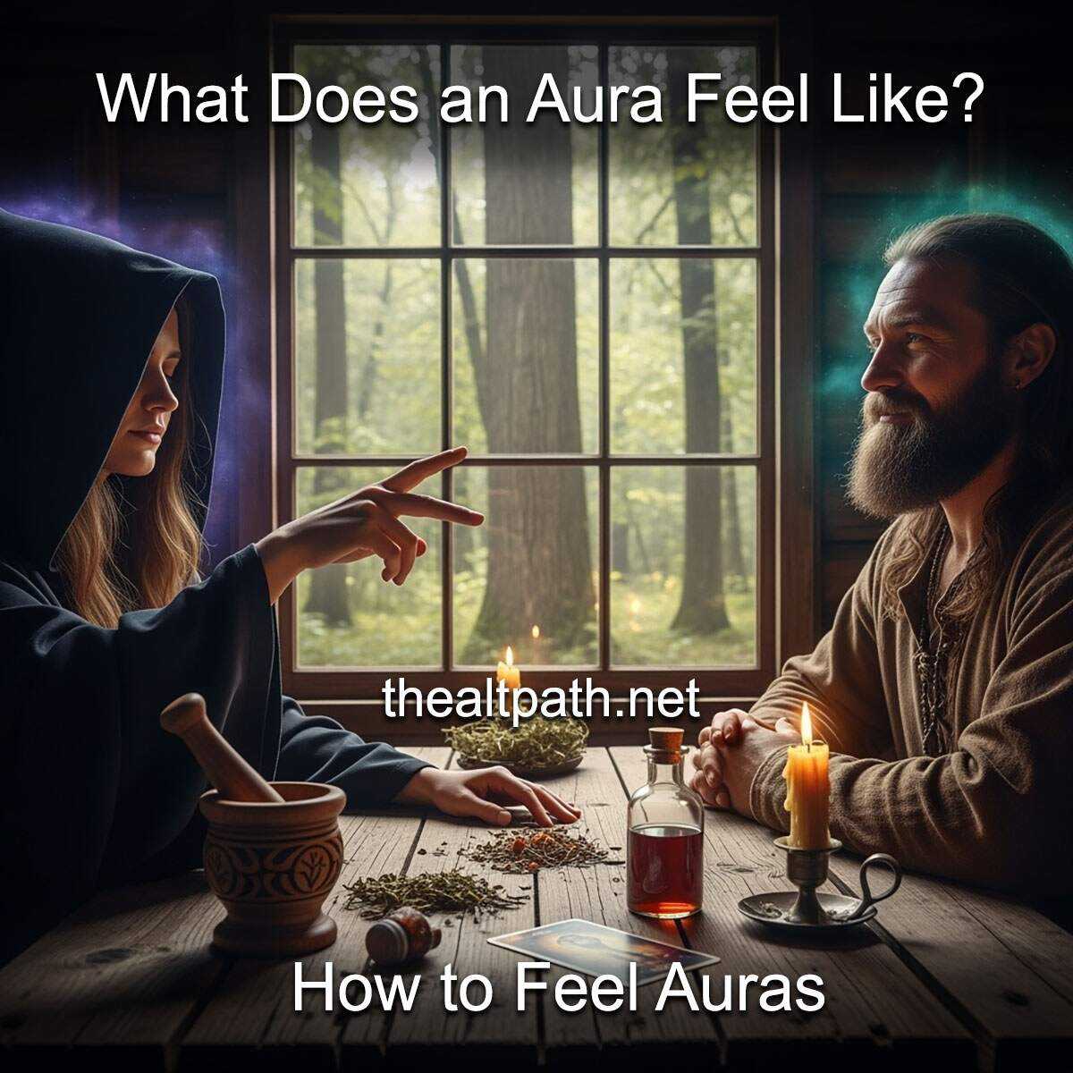 what does an aura feel like