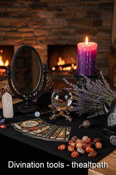 Divination tools and tarot decks for sale