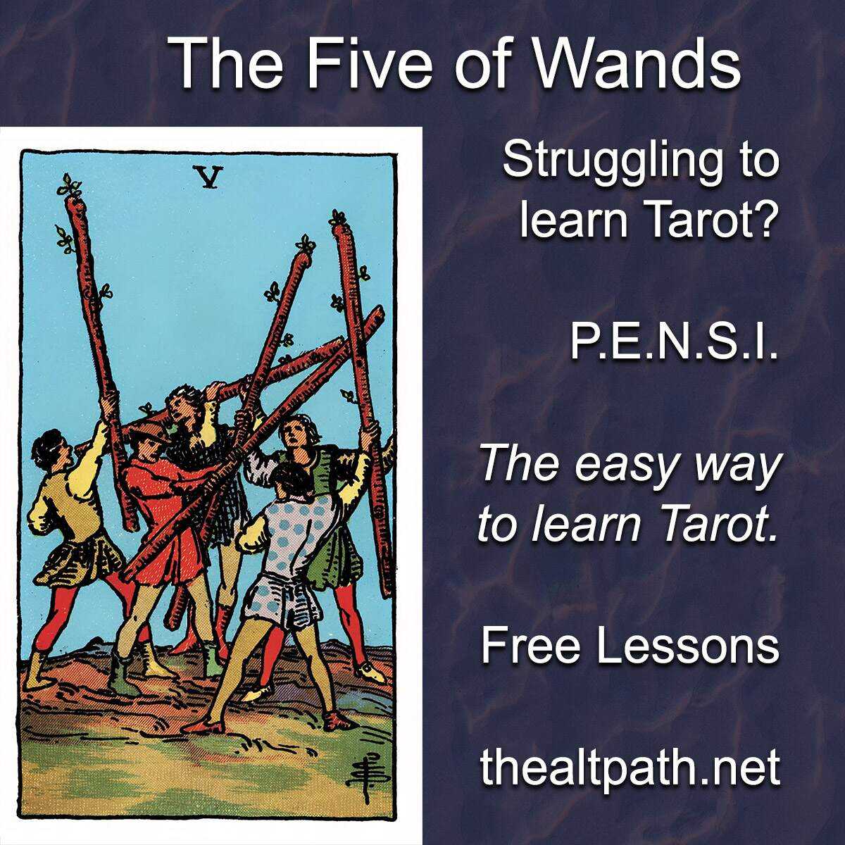 Five of Wands Meaning