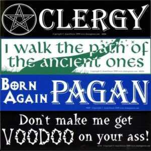 Bumper Stickers Pagan Pride