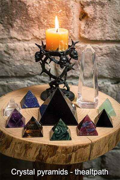 buy crystal pyramids online store