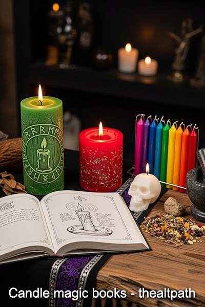 Buy candle magic books, books on essential oils, herb magic books, and incense books online.