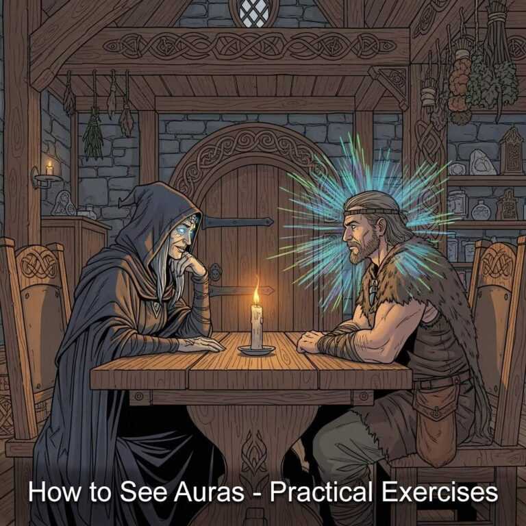 how to see auras exercises