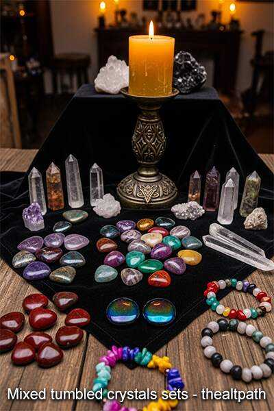 mixed tumbled crystal set buy online