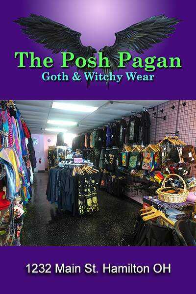 the posh pagan pagan goth and witchy clothing store in hamilton ohio sister store to coexist the alternative path