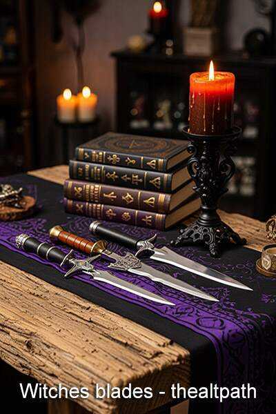 witch blade witches ritual knife