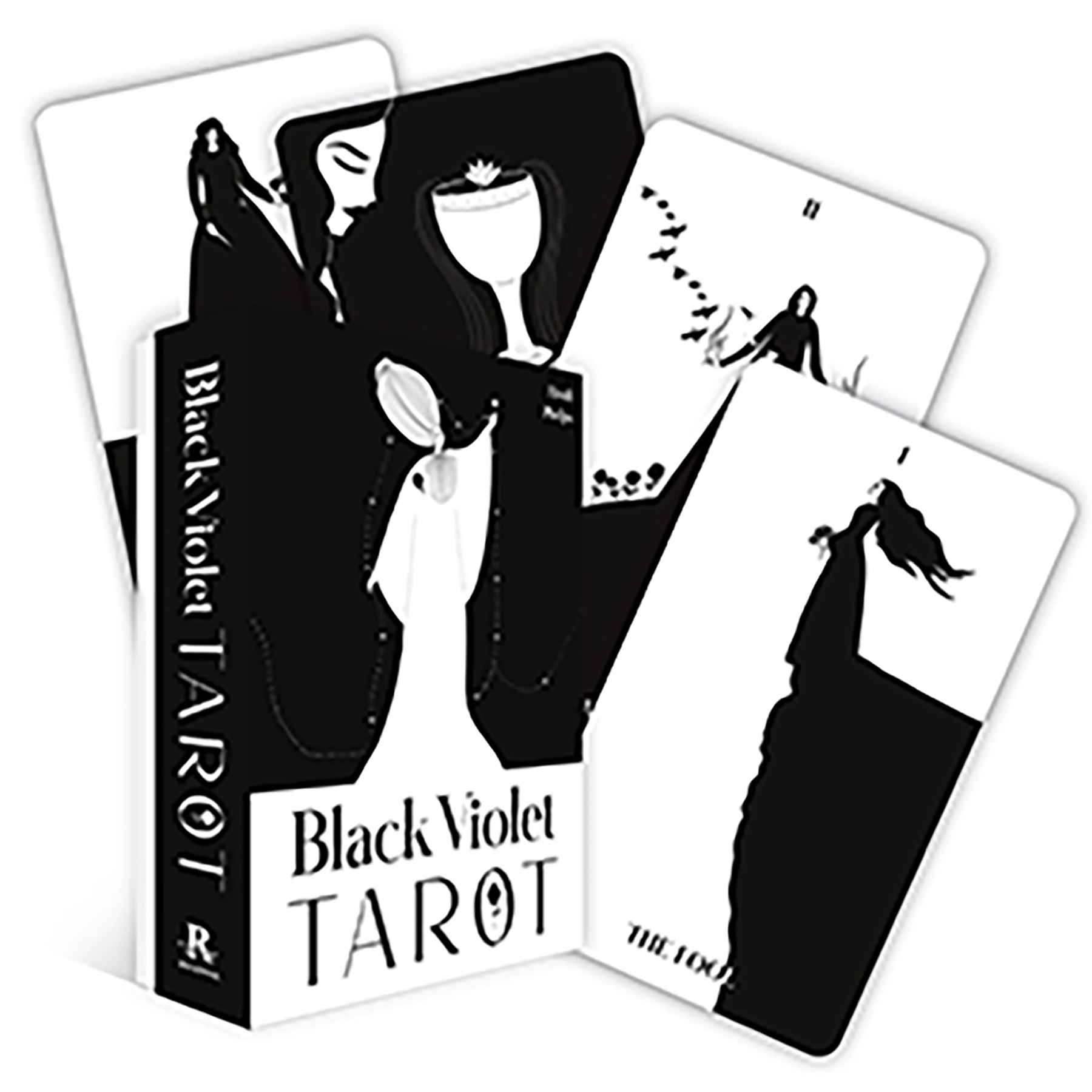 Black Violet tarot by Heidi Phelps