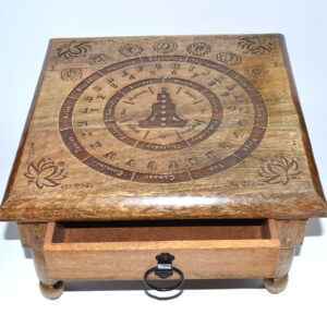 11 3/4" x 11 3/4" Ouija altar table