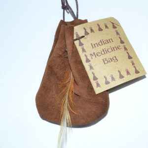 Brown Medicine Bag