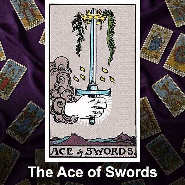 Rider Waite Smith Tarot Ace of Swords