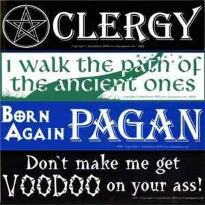 Pagan Bumper Stickers