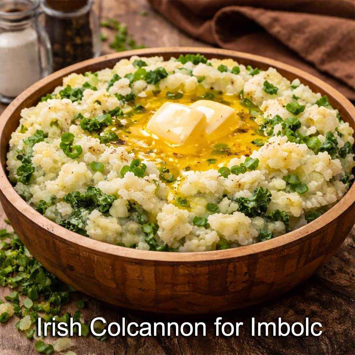 Irish colcannon recipe for Imbolc