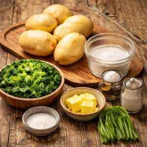 potatoes herbs and salt