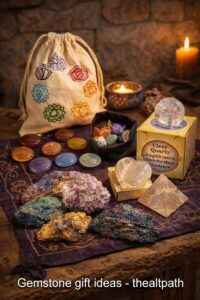 Shop gemstone gift ideas online with crystal kits and colorful natural stones