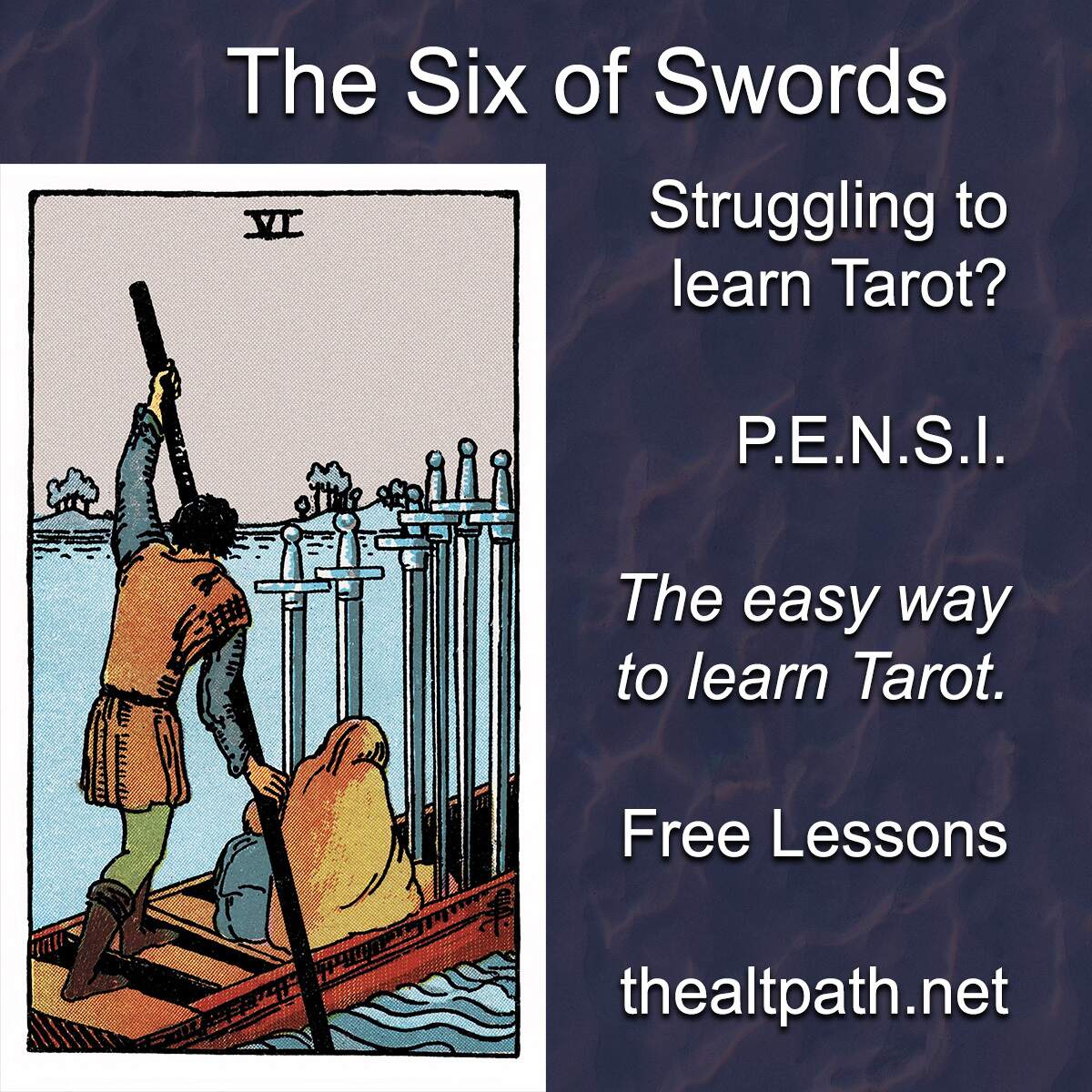 Six of Swords Meaning