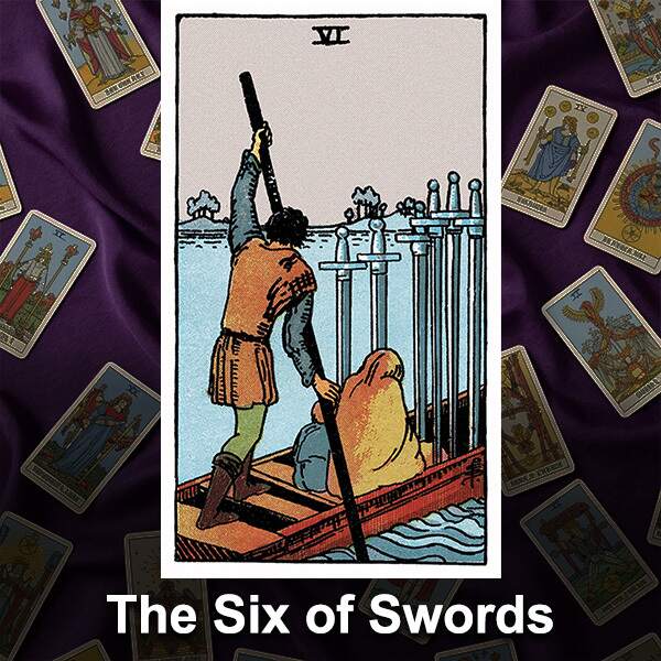 six of swords tarot lessons